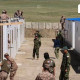 Монгол, Японы цэргийн инженерүүд цэргийн бааз барьж байна