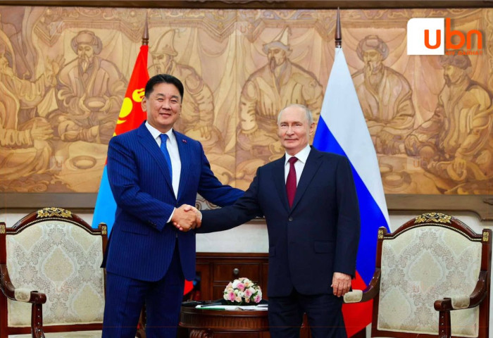 Ерөнхийлөгч У.Хүрэлсүх ОХУ-ын Ерөнхийлөгч В.В.Путинтай уулзлаа