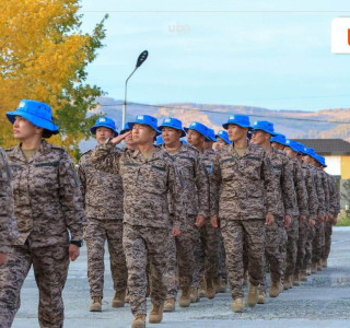 Өмнөд Суданд үүрэг гүйцэтгэх энхийг сахиулагчид эх орноосоо мордлоо