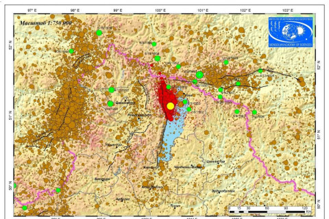 Ханх суманд 3,7 магнитудын хүчтэй газар хөдөлжээ