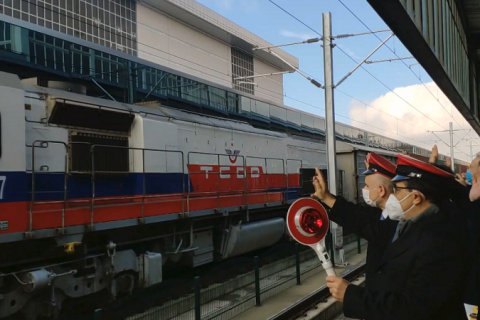 Туркийн экспортын галт тэрэгний гуравдахь тусгай цуваа БНХАУ руу хөдөлжээ
