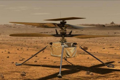 “Ingenuity” Ангараг дээр анх удаа шинэ байршил руу нисжээ