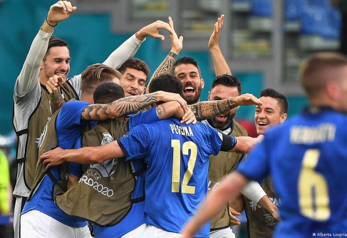 ЕВРО 2020: Итали шөвгийн 16-д Украин, Австри хоёрын нэгтэй тоглоно