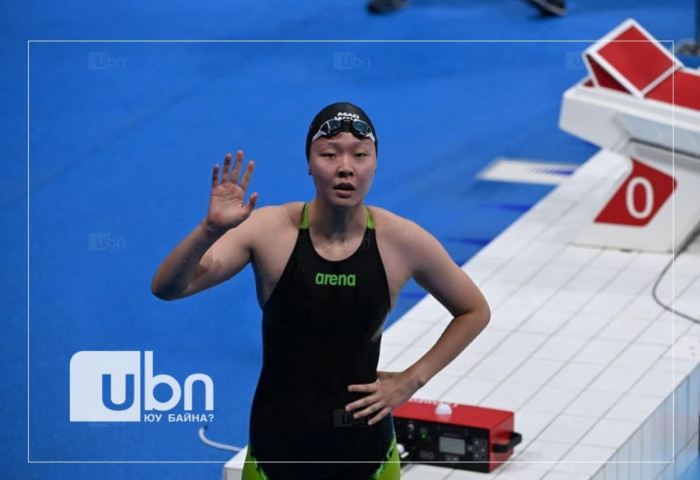 ТОКИО-2020: ОУХМ Б.Энххүслэн олимпын усан замд улсын рекордыг шинэчлэн тогтоолоо