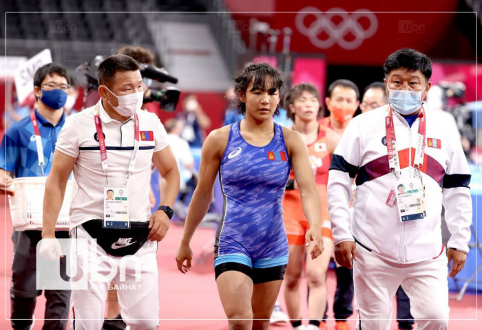 ТОКИО 2020:  Б.Хонгорзул медалийн төлөө барилдаанд ялагдаж тэмцээнээ өндөрлүүллээ