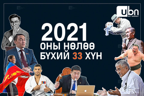 2021 оны НӨЛӨӨ бүхий 33 хүнийг UBN.MN сайт нэрлэж байна