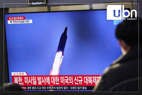 Хойд Солонгос Японы тэнгис рүү дахин нэг пуужин харвалаа