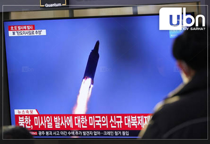 Хойд Солонгос Японы тэнгис рүү дахин нэг пуужин харвалаа