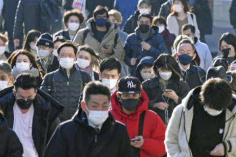 Японд өдөрт илэрсэн халдварын тохиолдлын тоо анх удаа 100 мянга давжээ