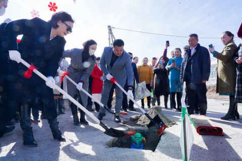 “Нямбаатар сан” дөрөв дэх цэцэрлэгийнхээ барилгын ажлыг эхлүүллээ