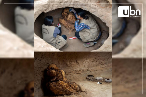 Археологичид Перугаас 800 гаруй жилийн настай муми олжээ
