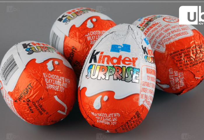 МХЕГ: Kinder Surprise, Kinder Happy Moment, Kinder Mini Egg нянгаар халдварлагдсан байж болзошгүйг сэрэмжлүүлж байна