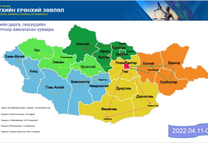 Шүүгч ажилтнуудаас ирүүлсэн санал хүсэлтийг багцлан шийдвэрлэнэ