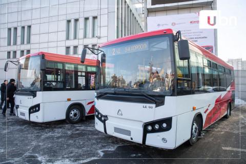 Бүгд Найрамдах Узбекстан улс нийт 700 сая төгрөгийн үнэ бүхий хоёр автобусыг нийтийн тээвэрт бэлэглэлээ