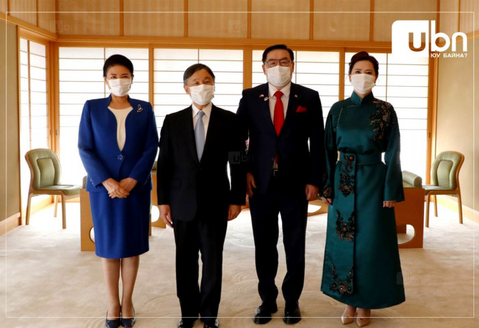 УИХ-ын дарга Г.Занданшатар Япон Улсын Цог Жавхлант Эзэн Хаан Нарүхитод бараалхлаа