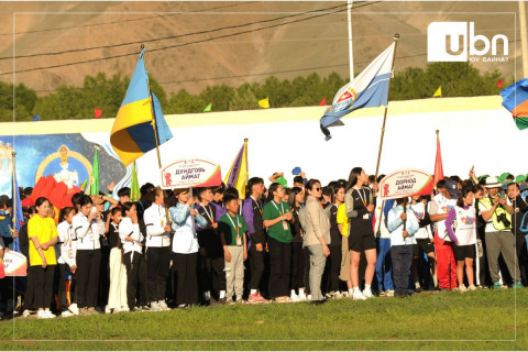 Монголын хүүхдийн спортын зуны VII их наадам албан ёсоор эхэллээ