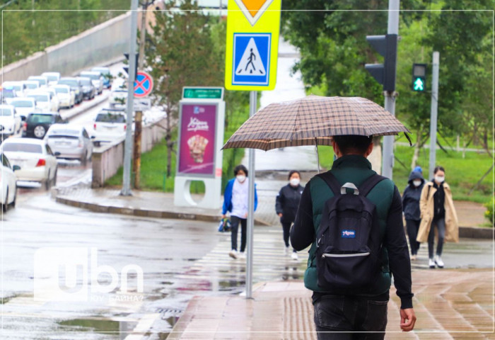 Улаанбаатарт +20 хэм дулаан, бороо орно