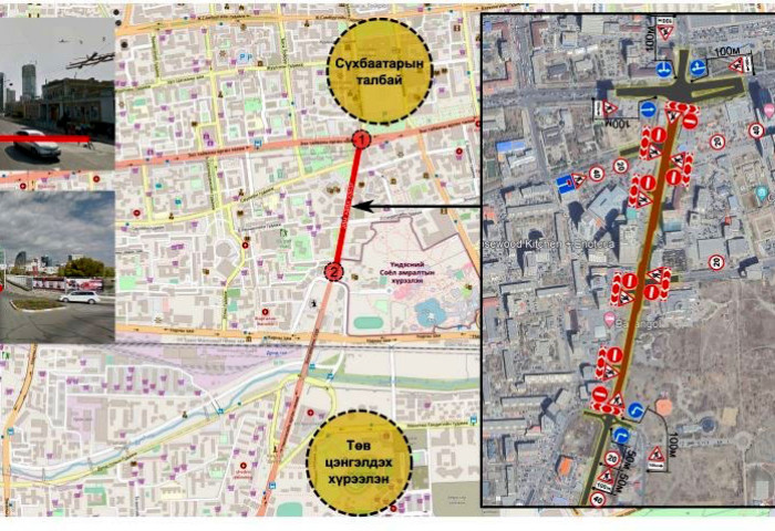 Төв шуудангийн уулзвараас Энхтайваны гүүр хүртэлх замыг хааж, хучилт хийнэ
