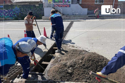 Авто зам болон хөрсний ус зайлуулах шугамд цэвэрлэгээ хийлээ