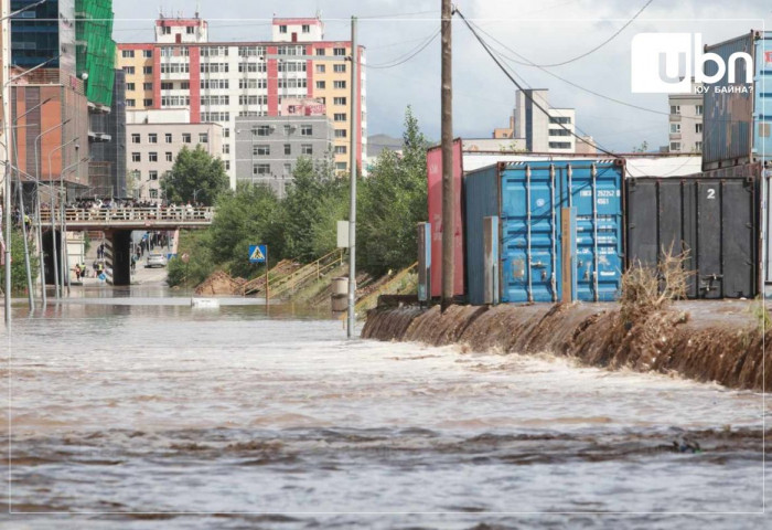 Улаанбаатарт үерийн эрсдэлтэй 86 байршил байгаа судалгаа гарчээ