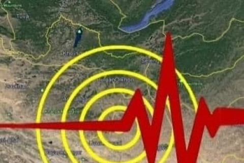 Хөвсгөл аймгийн Ханх суманд 3,5 магнитудын хүчтэй газар хөдлөлт боллоо