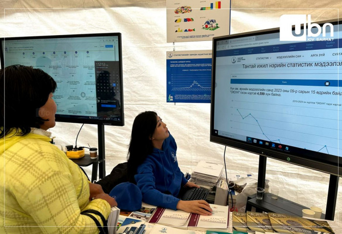 ҮСХ: Үндэсний номын баярт оролцож, статистикийн боловсрол олгох хүрээнд хэрэглэгчдийг сонирхсон мэдээллээр хангаж байна