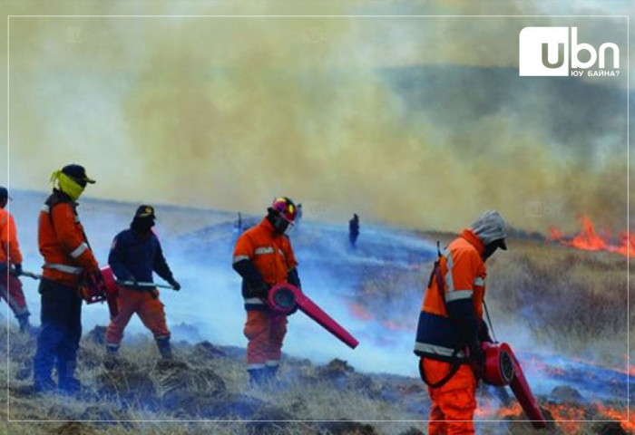 Он гарсаар ой хээрийн 93 удаагийн түймэрт 583 га талбай өртжээ