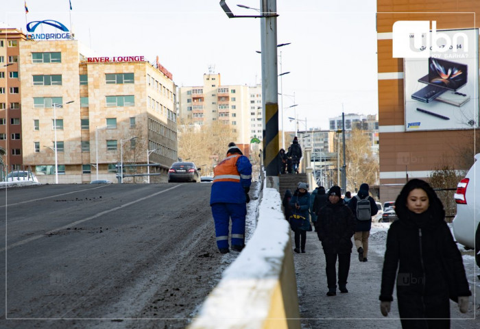 Улаанбаатарт -14 хэм хүйтэн, цас орохгүй