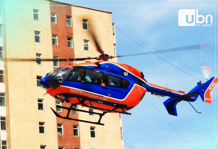 ГССҮТ энэ онд 133 иргэнийг нисдэг тэргээр тээвэрлэн авчирч, эмчилжээ