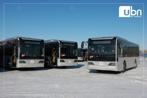 Шинэ автобуснууд Улаанбаатар хот руу хөдөллөө