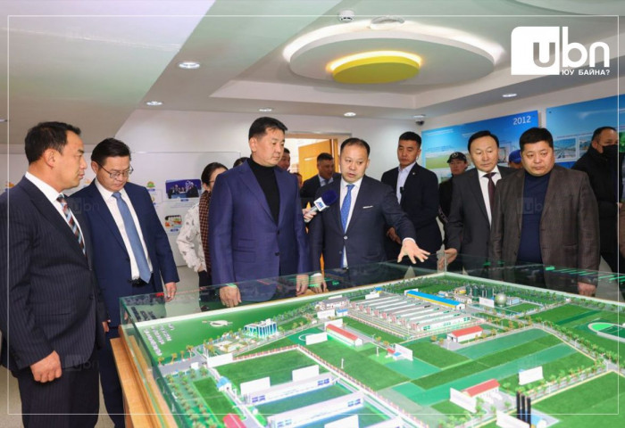 Ерөнхийлөгч У.Хүрэлсүх “Хүнс сервис” ХХК-д ажиллалаа