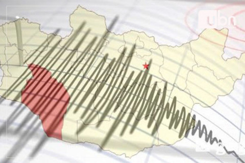 Архангай аймагт 3.5 магнитудын хүчтэй газар хөдлөлт боллоо