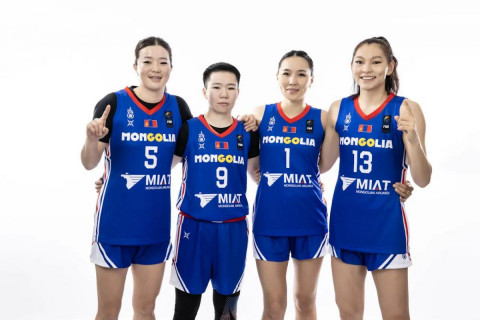 Монголын 3x3  эмэгтэй шигшээ баг хүрэл медаль хүртлээ