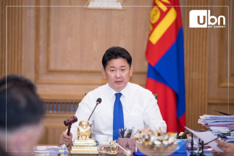 Монгол Улсын Ерөнхийлөгч У.Хүрэлсүх Танаа
