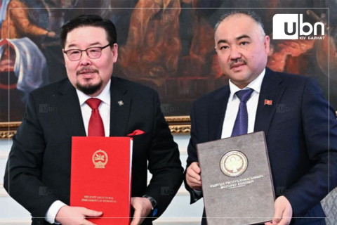Бүгд Найрамдах Киргиз Улсын парламентын дарга Н.Шакиев Монгол Улсад өнөөдөр албан ёсны айлчлал хийж байна