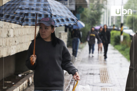 МАРГААШ: Улаанбаатарт 19 хэм дулаан, бороо орно