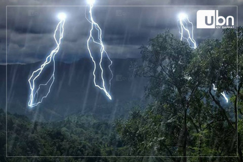 Борооны өмнөх хүчтэй салхи, мөндөр, аянга цахилгааны аюулаас сэрэмжтэй байхыг анхаарууллаа