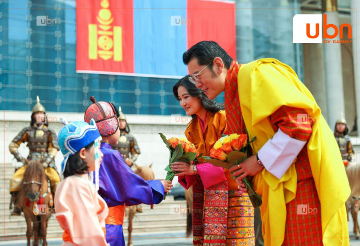 ФОТО: Бутаны Хаант Улсын Цог Жавхлант Хааныг албан ёсоор угтаж авлаа