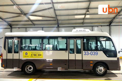 ТАНИЛЦ: “Hyundai County” маркийн дунд оврын 15 автобус дараах чиглэлд үйлчилнэ