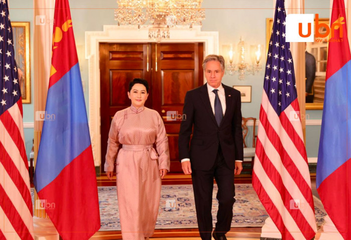 АНУ-ын Төрийн нарийн бичгийн дарга Энтони Ж.Блинкен өнөөдөр Монгол Улсад айлчилна