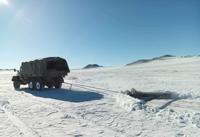 Нийт нутгийн 60 гаруй хувьд цастай байна