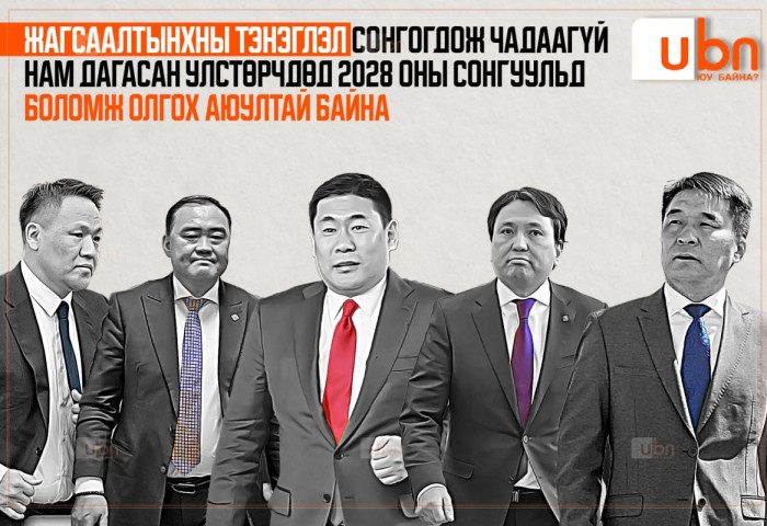 Жагсаалтынхны ТЭНЭГЛЭЛ сонгогдож чадаагүй нам дагасан улстөрчдөд 2028 оны сонгуульд БОЛОМЖ олгох АЮУЛТАЙ байна