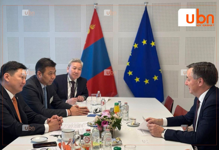 Г.Тэмүүлэн: Европын Парламентын гишүүн Дэвид МкАллистертай албан уулзалт хийж, визний нөхцөлийг хөнгөвчлөх чиглэлд санал солилцлоо