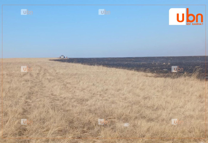 Дорнод аймгийн Халхгол суманд хээрийн түймэр гарчээ