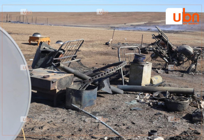 Дорнод аймагт гарсан түймэрт орон гэр, мал сүргээрээ хохирсон малчин өрхөд Өмнөговь аймгийн залуу малчин 50 бог малаа хандивлажээ