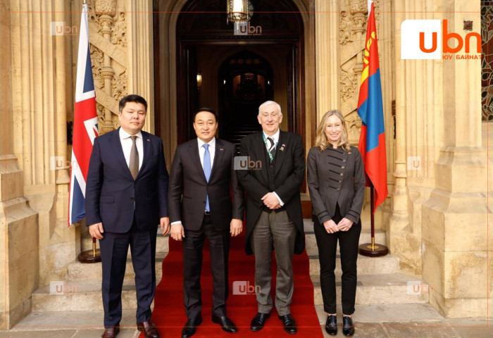 УИХ-ын дарга Д.Амарбаясгалан Британийн Парламентын Нийтийн танхимын дарга Л.Хойл нар албан ёсны уулзалт хийв