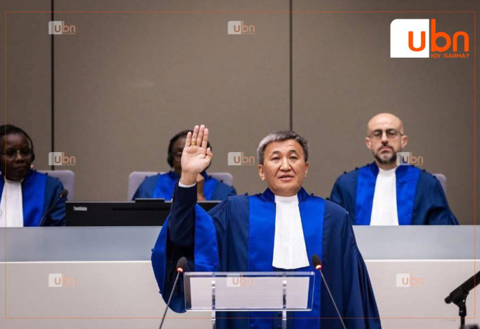 Шүүгч Д.Эрдэнэбалсүрэн Олон улсын эрүүгийн шүүхийн давж заалдах шатны танхимын ерөнхийлөгчөөр сонгогдлоо