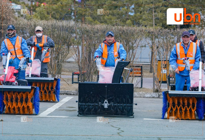 СХД хот нийтийн аж ахуй цэвэрлэгээ, үйлчилгээний техник төхөөрөмжөө шинэчиллээ