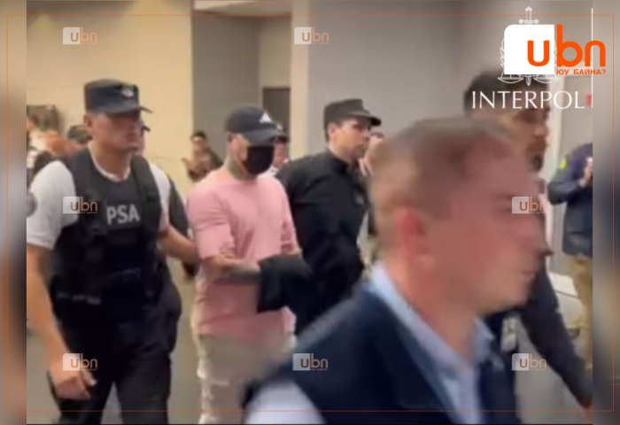 Насанд хүрээгүй хүүхдийг хүчирхийлсэн хэрэгт эрэн сурвалжлагдаж байсан этгээдийг Аргентинаас авчирлаа