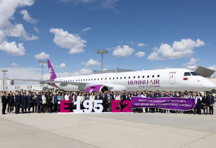 “Хүннү эйр“ ХХК шинэ агаарын хөлөг хүлээн авлаа